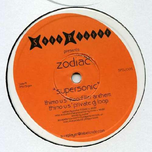 Cover Zodiac (7) - Supersonic (12) Schallplatten Ankauf