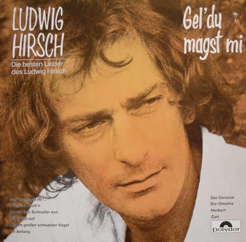 Cover Ludwig Hirsch - Gel´Du Magst Mi (LP, Comp) Schallplatten Ankauf
