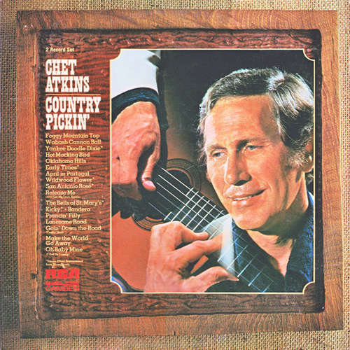 Cover Chet Atkins - Country Pickin' (2xLP, Comp, Roc) Schallplatten Ankauf