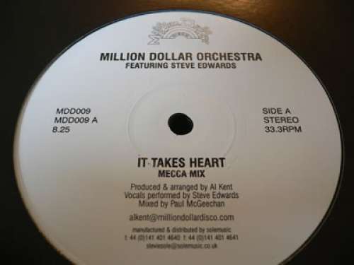 Cover Million Dollar Orchestra - It Takes Heart (12) Schallplatten Ankauf