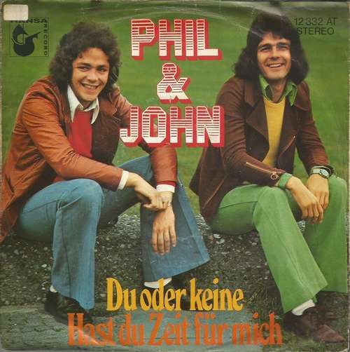 Cover Phil & John - Du Oder Keine (7, Single) Schallplatten Ankauf
