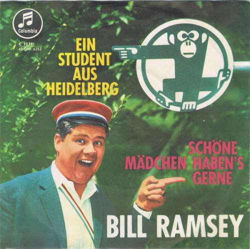 Cover Bill Ramsey - Ein Student Aus Heidelberg (7, Single) Schallplatten Ankauf
