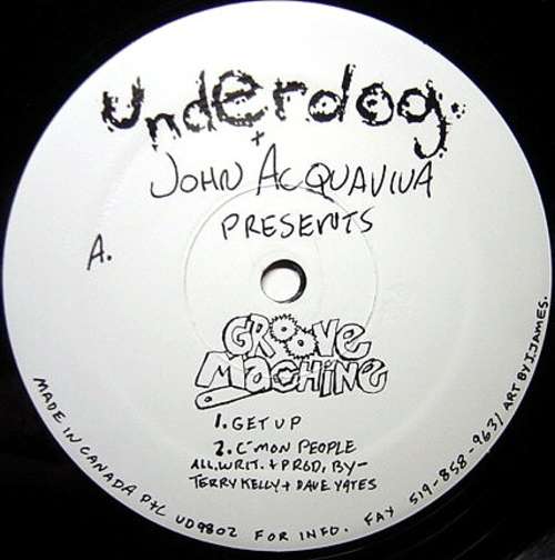 Cover John Acquaviva Presents Groove Machine (6) - Untitled (12) Schallplatten Ankauf