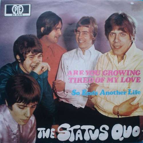 Cover Status Quo, The* - Are You Growing Tired Of My Love (7, Single) Schallplatten Ankauf