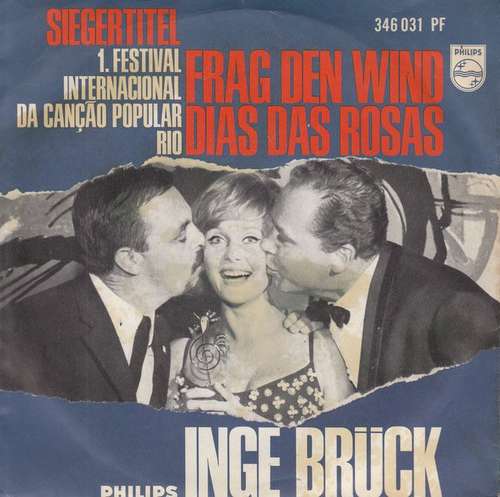 Cover Inge Brück - Frag Den Wind (7, Single, Mono) Schallplatten Ankauf