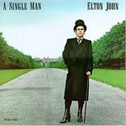 Cover Elton John - A Single Man (LP, Album, Glo) Schallplatten Ankauf