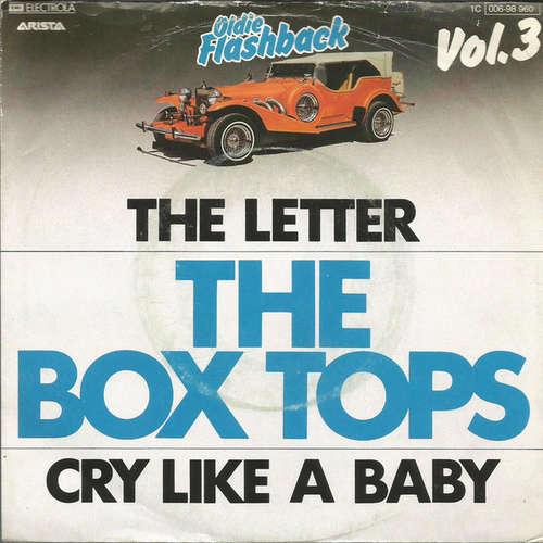 Cover The Box Tops* - The Letter / Cry Like A Baby (7, Single, RE) Schallplatten Ankauf