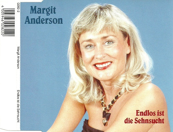 Cover Margit Anderson - Endlos Ist Die Sehnsucht (CD, Single) Schallplatten Ankauf