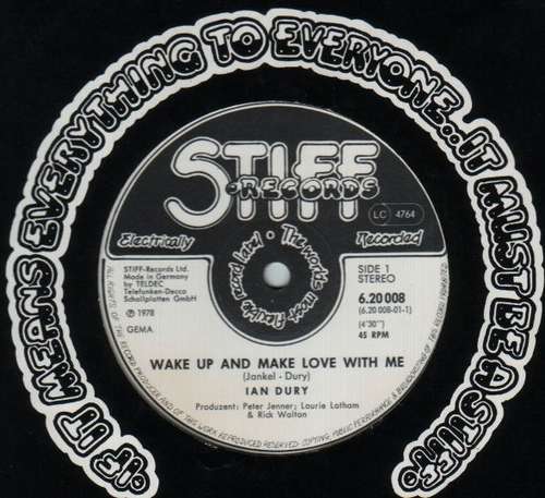 Cover Ian Dury - Wake Up And Make Love With Me / Sex & Drugs & Rock & Roll (12) Schallplatten Ankauf
