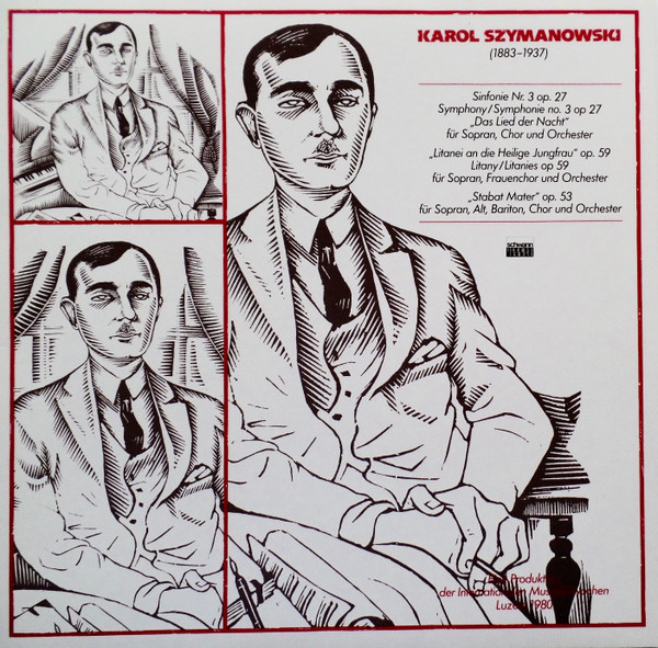 Bild Karol Szymanowski - Sinfonie Nr. 3 Op. 27 / Litanei An Die Heilige Jungfrau Op. 59 / Stabat Mater Op. 53 (LP) Schallplatten Ankauf