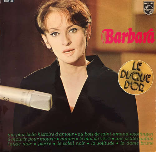 Cover Barbara (5) - Le Disque D'or De Barbara (LP, Comp) Schallplatten Ankauf