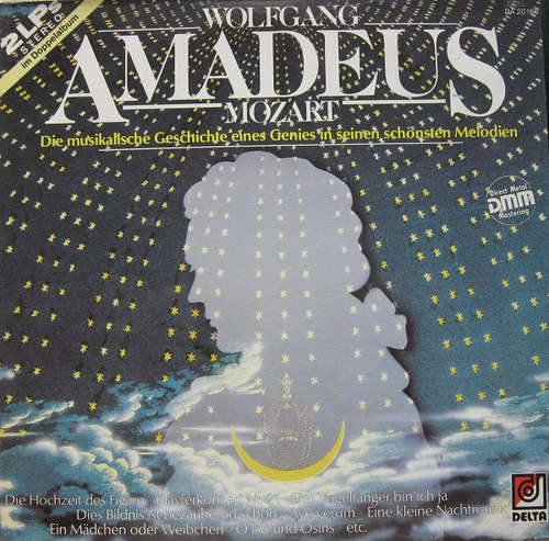 Cover Wolfgang Amadeus Mozart - Die Musikalische Geschichte Eines Genies In Seinen Schönsten Melodien (2xLP, Comp) Schallplatten Ankauf