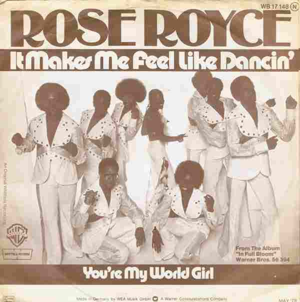 Cover Rose Royce - It Makes Me Feel Like Dancin' (7, Single) Schallplatten Ankauf