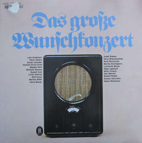 Cover Various - Das Große Wunschkonzert (2xLP, Comp) Schallplatten Ankauf