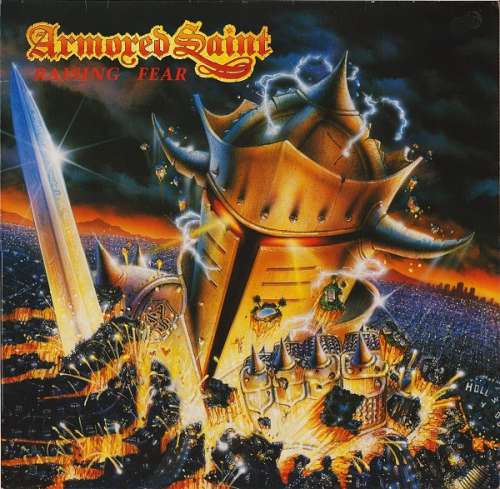 Cover Armored Saint - Raising Fear (LP, Album) Schallplatten Ankauf