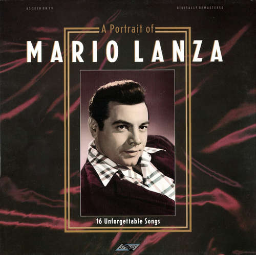 Cover Mario Lanza - A Portrait Of Mario Lanza (LP, Album, Comp, RM) Schallplatten Ankauf