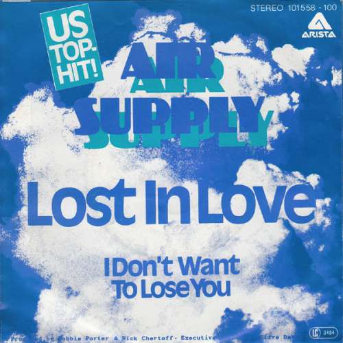 Cover Air Supply - Lost In Love (7, Single) Schallplatten Ankauf