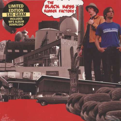 Cover The Black Keys - Rubber Factory (LP, Album, Ltd, RE, 180) Schallplatten Ankauf