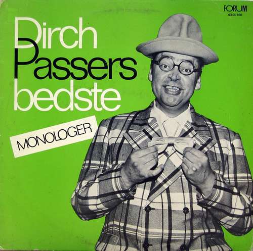 Cover Dirch Passer - Dirch Passers Bedste Monologer (LP, Comp) Schallplatten Ankauf