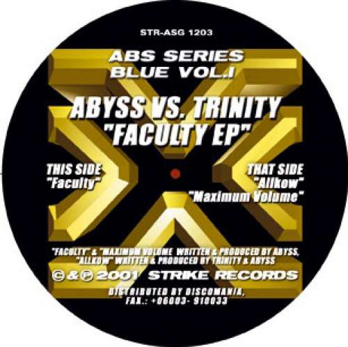 Cover Abyss (3) vs. Trinity (10) - Faculty EP (12, EP) Schallplatten Ankauf