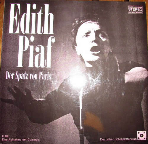Cover Edith Piaf - Der Spatz Von Paris (LP, Album, Comp) Schallplatten Ankauf