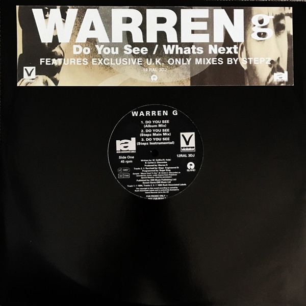 Cover Warren G - Do You See / What's Next (12, Promo) Schallplatten Ankauf