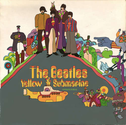 Cover The Beatles - Yellow Submarine (LP, Album, RE) Schallplatten Ankauf