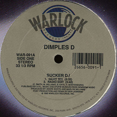 Cover Dimples D - Sucker DJ (12) Schallplatten Ankauf