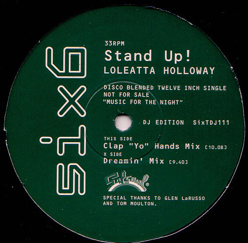 Cover Loleatta Holloway - Stand Up! (12, Promo) Schallplatten Ankauf