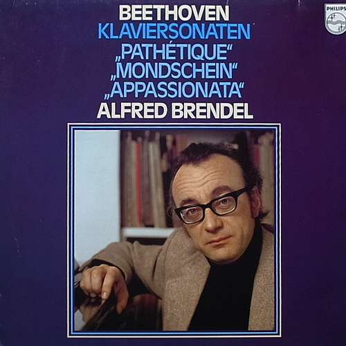 Cover Ludwig van Beethoven, Alfred Brendel - Klaviersonaten Pathetique - Mondschein - Appassionata (LP) Schallplatten Ankauf
