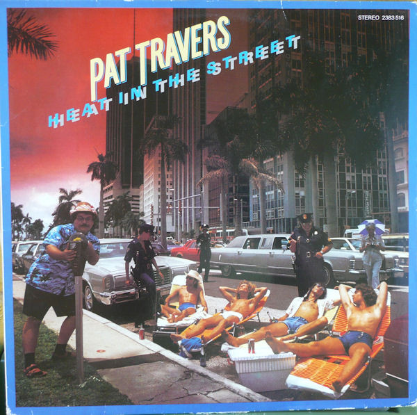 Cover Pat Travers - Heat In The Street (LP, Album) Schallplatten Ankauf
