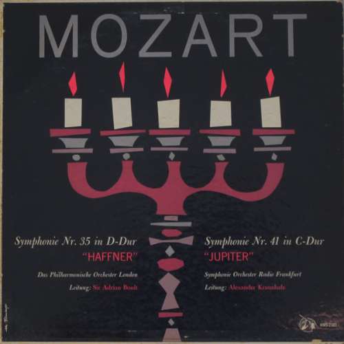 Bild Mozart* - Symphonie Nr. 35 In D-Dur Haffner / Symphonie Nr. 41 In C-Dur Jupiter (LP) Schallplatten Ankauf