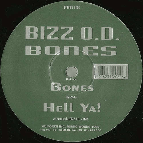 Cover Bizz O.D. - Bones (12) Schallplatten Ankauf
