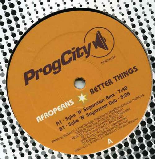 Cover Afropeans - Better Things (12) Schallplatten Ankauf