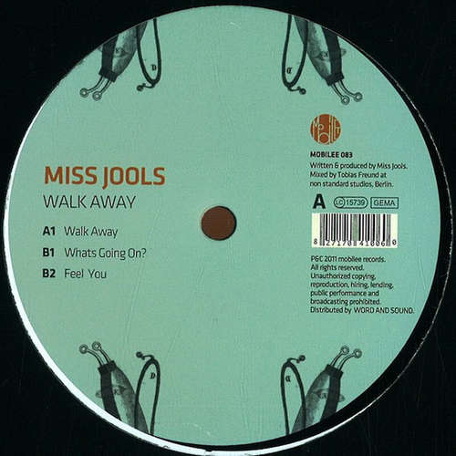 Bild Miss Jools - Walk Away (12) Schallplatten Ankauf