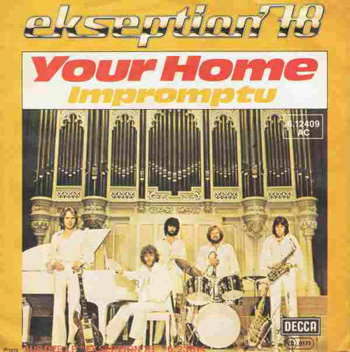 Cover Ekseption - Your Home (7, Single) Schallplatten Ankauf