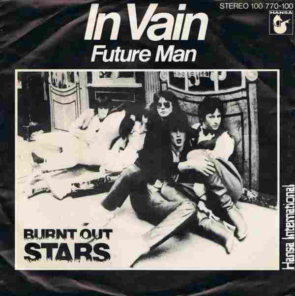 Cover Burnt Out Stars - In Vain (7, Single) Schallplatten Ankauf