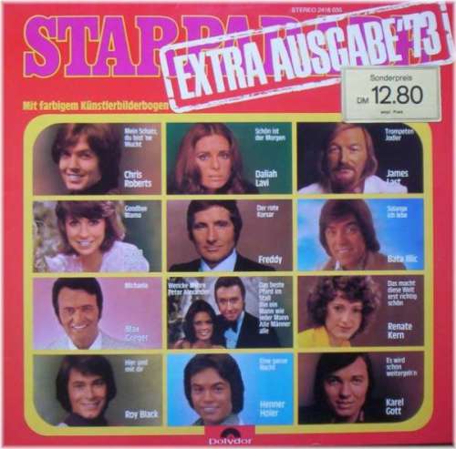 Cover Various - Starparade - Extra Ausgabe '73 (LP, Comp) Schallplatten Ankauf