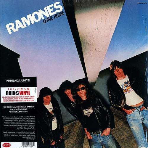 Cover Ramones - Leave Home (LP, Album, RE, 180) Schallplatten Ankauf