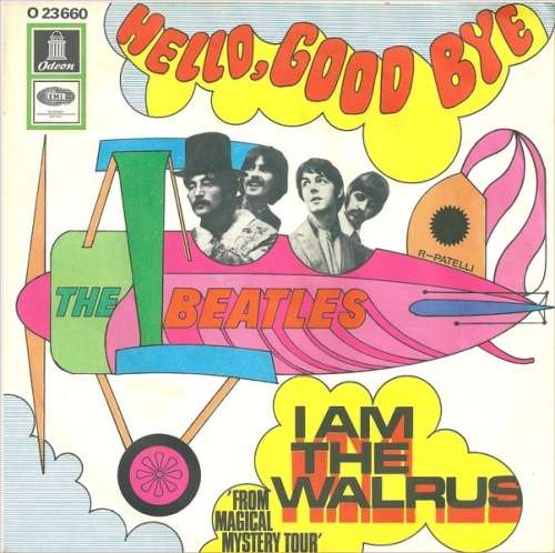 Cover The Beatles - Hello, Good Bye / I Am The Walrus (7, Single, Mono, A2A) Schallplatten Ankauf