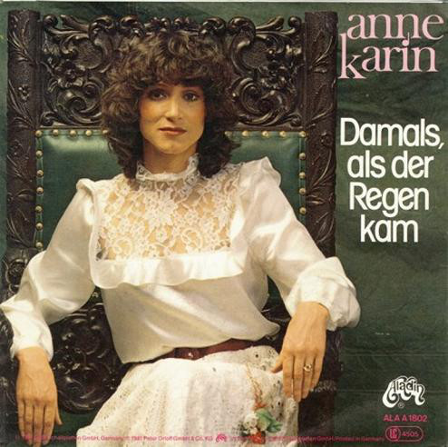 Cover Anne Karin - Damals, Als Der Regen Kam (7, Single) Schallplatten Ankauf