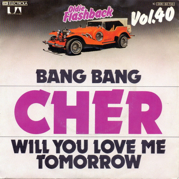 Cover Cher - Bang Bang / Will You Love Me Tomorrow (7, Single) Schallplatten Ankauf