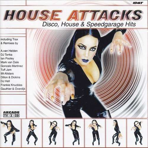 Cover Various - House Attacks - Disco, House & Speedgarage Hits (2xCD, Comp) Schallplatten Ankauf