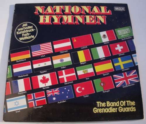 Cover The Band Of The Grenadier Guards - National Hymnen (LP) Schallplatten Ankauf