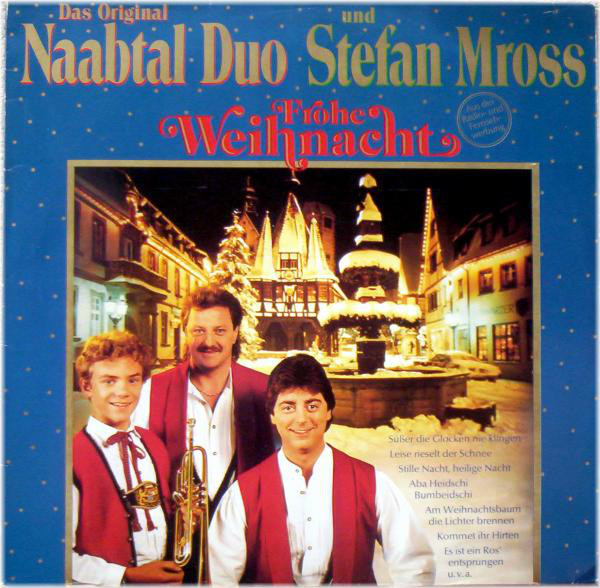Cover Das Original Naabtal Duo* Und Stefan Mross - Frohe Weihnacht (LP, Album) Schallplatten Ankauf