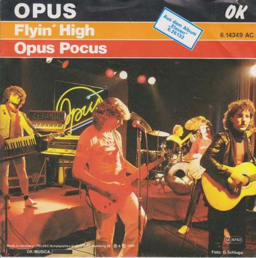 Cover Opus - Flyin' High (7, Single) Schallplatten Ankauf