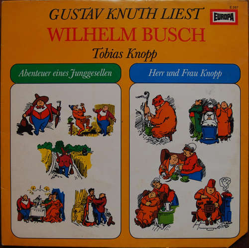 Bild Gustav Knuth Liest Wilhelm Busch - Tobias Knopp (LP) Schallplatten Ankauf
