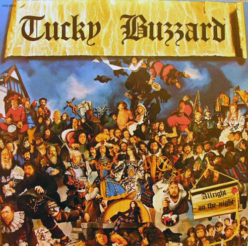 Cover Tucky Buzzard - Allright On The Night (LP, Album) Schallplatten Ankauf