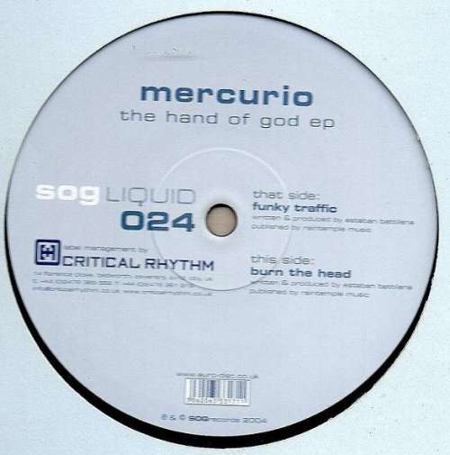 Cover Mercurio - The Hand of God EP (12) Schallplatten Ankauf