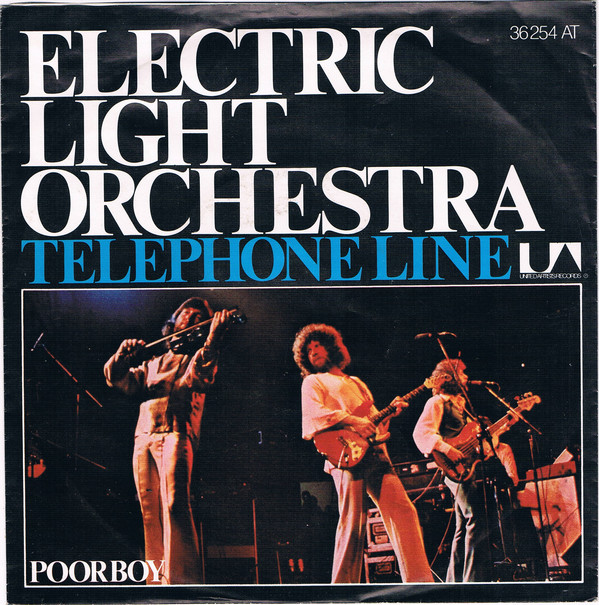 Cover Electric Light Orchestra - Telephone Line (7, Single) Schallplatten Ankauf